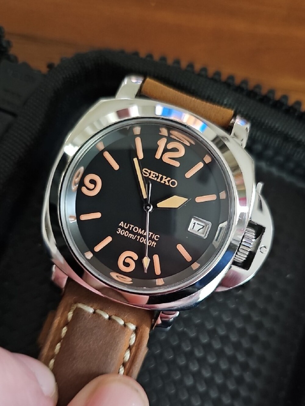 SEIKO Automatic Mod Watch. Italian Dive Style. Excellent Condition - Picture 3 of 7